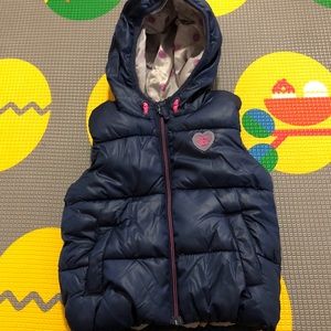 Espirit Blue Puffer Vest